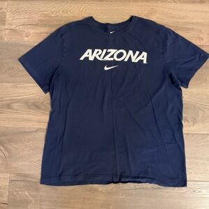 Nike navy University of Arizona t-shirt, XL